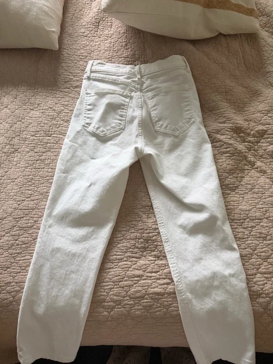 rag & bone Straight Leg White Jeans - Picture 9 of 13
